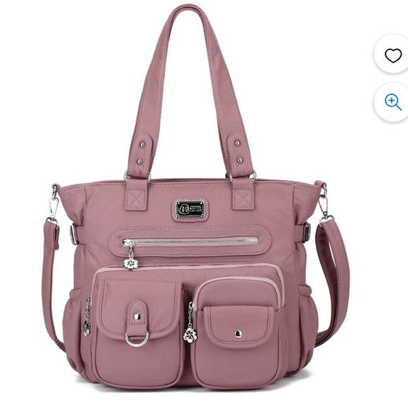 NWT Kl928 Tote Bag Dusty Rose - Picture 2 of 6